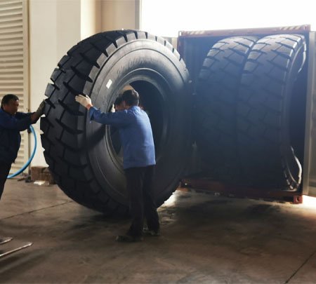 Tianli 27.00R49s are about to embark on a journey to Russia