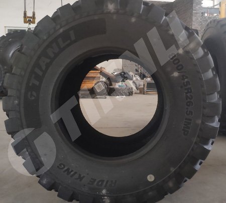 New release of Tianli tire 800/45R26.5 Ride King