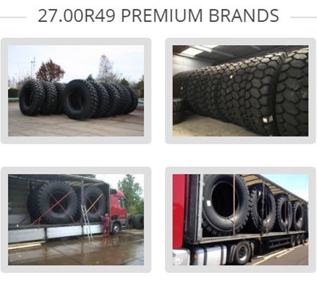 Supply premium brands tyre 2700R49 to New Zealand