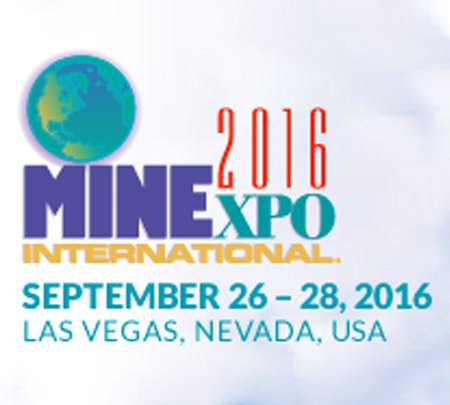 INTERNATIONAL MINEXPO Sep 26th -28th,2016 at LAS VEGAS, NEVADA,USA