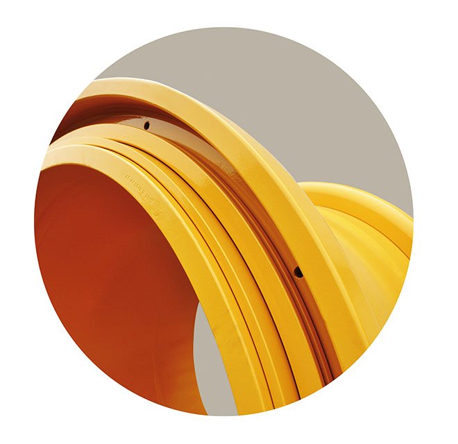 Mining & Construction OTR Wheels for Caterpillar, Komatsu, Terex, Bell, Volvo, etc.