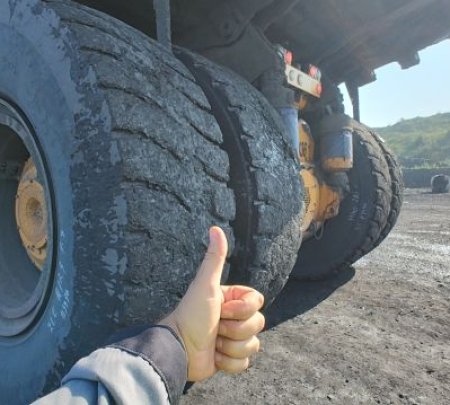 Tianli tire 33.00R51 TUE400 runs 80000km and more