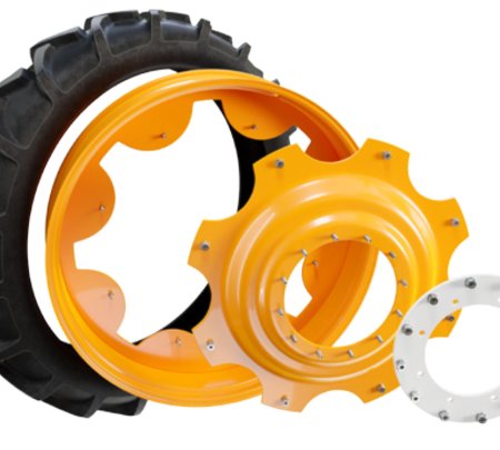 New release of Row Crop wheels in multi-pieces 